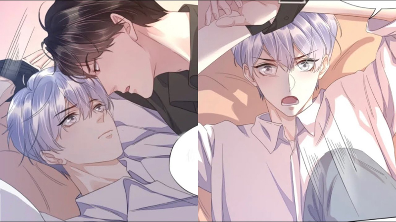 hai-nhan-vat-chinh-duoc-khac-hoa-vo-cung-cuon-hut-trong-bat-an-vu-that truyện tranh đam mỹ tổng tài