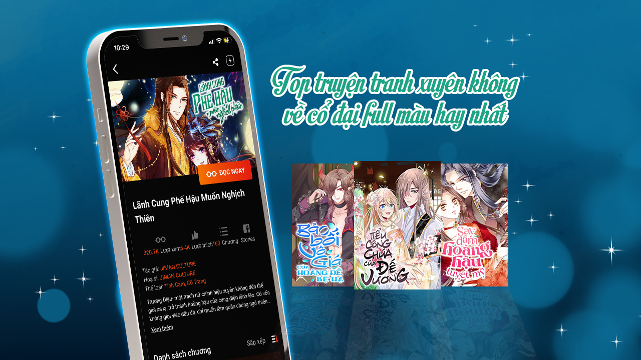 truyện tranh xuyên không về cổ đại