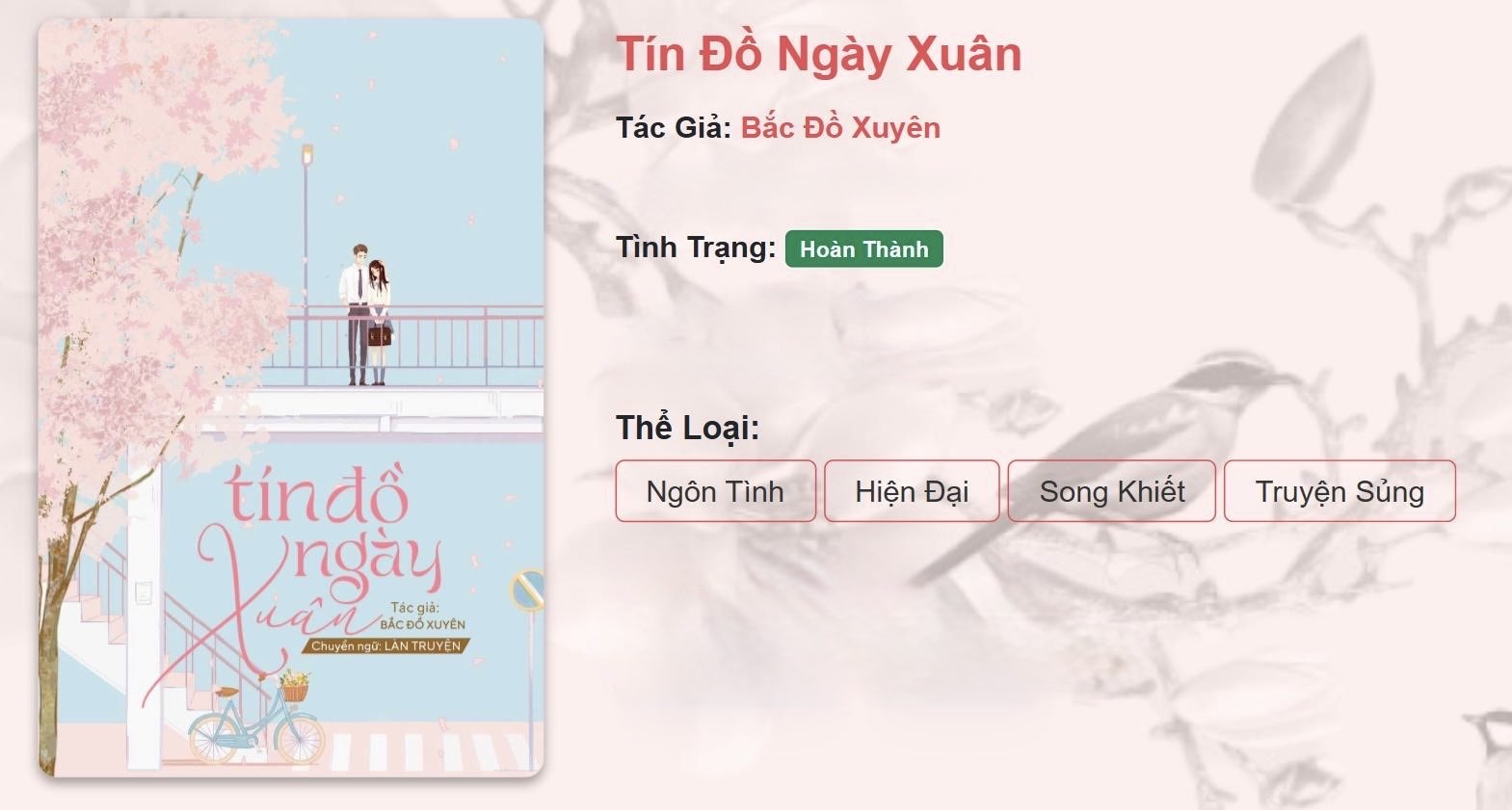 Review Truyện Tín Đồ Ngày Xuân: Tình Đầu Thuần Khiết