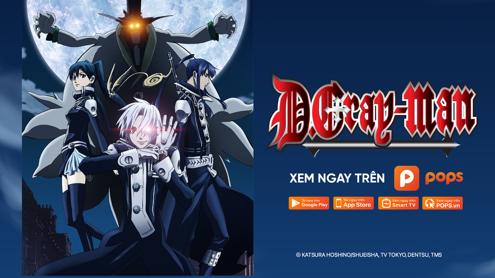 Anime D.Gray-man chuyển thể từ bộ Manga độc đáo từ Nhật Bản đã có mặt trên NetTruyen cta 1920x1080 1